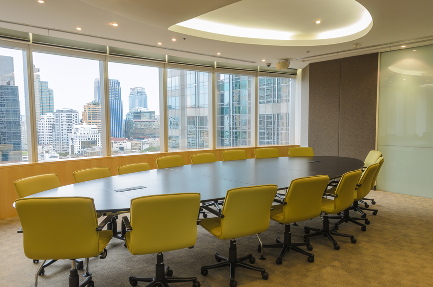 Yellow-Office-Conference-Window_26894609_s