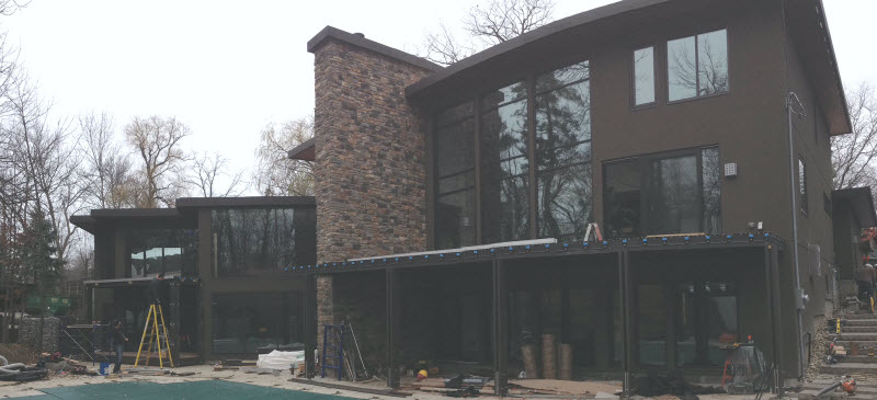 Custom Home Exterior in Niagara, Residential Solar Control Window FIlm