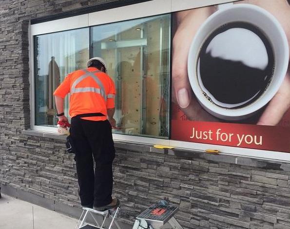 Tim Hortons Window Film Niagara