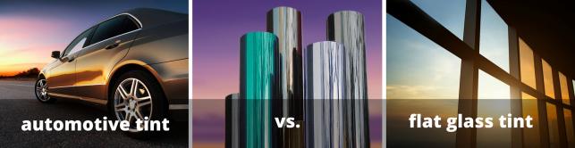What Is The Difference Between Automotive Tint and Flat Glass Tint?