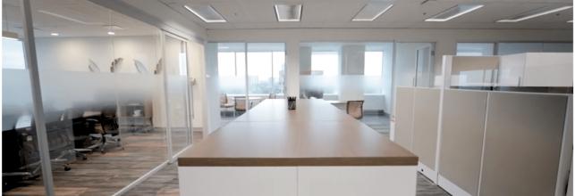 Webber Naturals New Office Design with Frosted Glass
