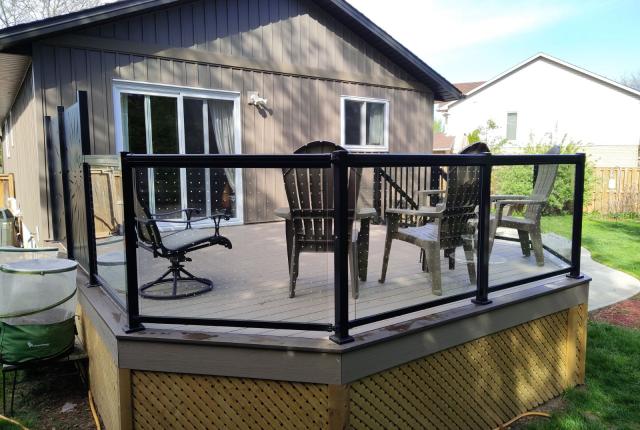 Feather Friendly Railing Install